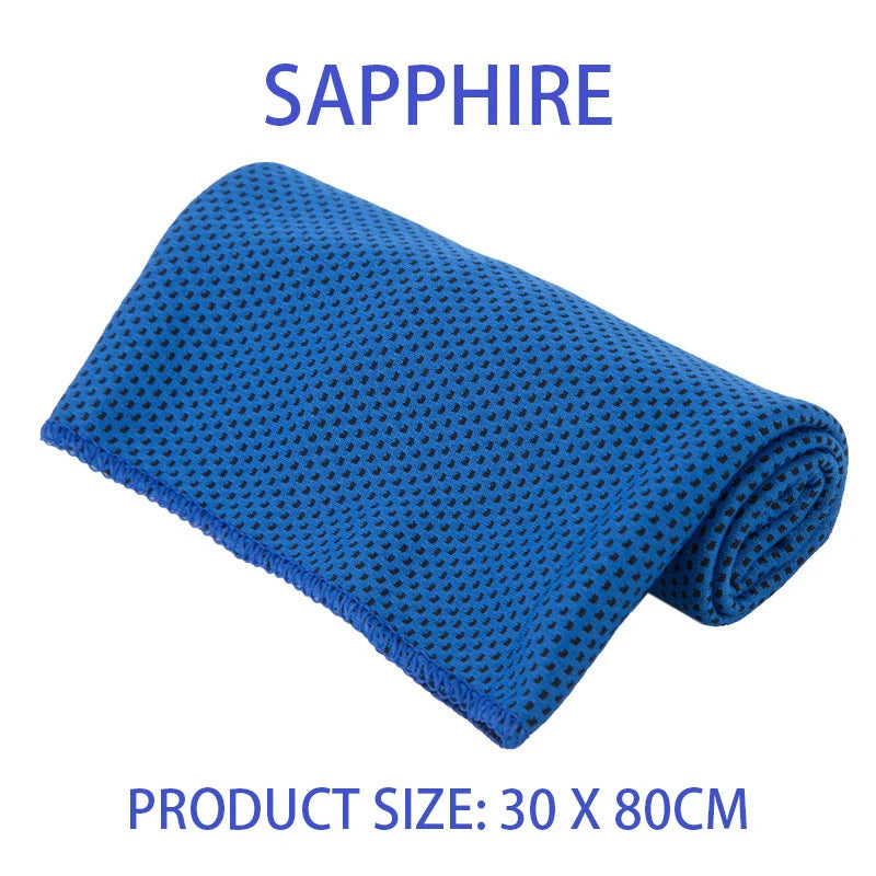 Microfiber quick-dry sports cooling towel for outdoor and fitness use - product image