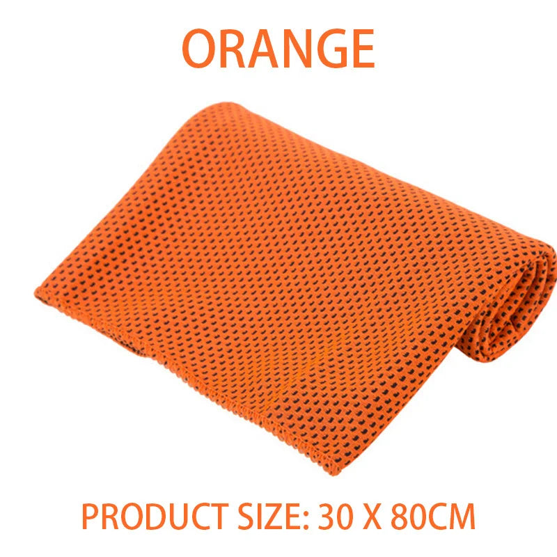 Microfiber quick-dry sports cooling towel for outdoor and fitness use - product image