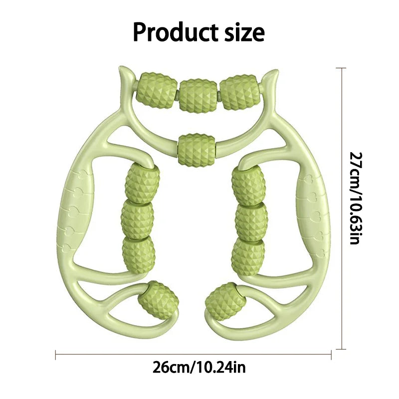 Muscle roller foam roller with trigger point design for deep massage - product image