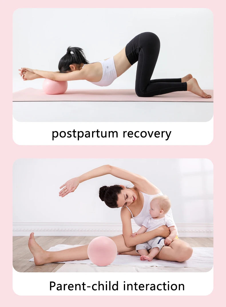 Pilates ball with explosion-proof material and non-slip surface for fitness - product image
