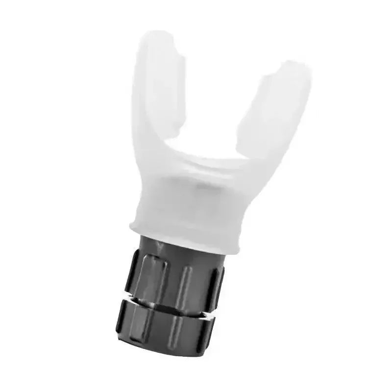Portable silicone lung capacity trainer with adjustable resistance dial - product image