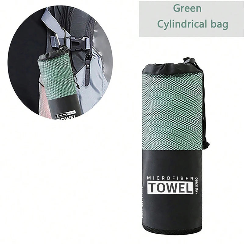 Quick-drying microfiber sports towel for swimming gym camping and running - product image