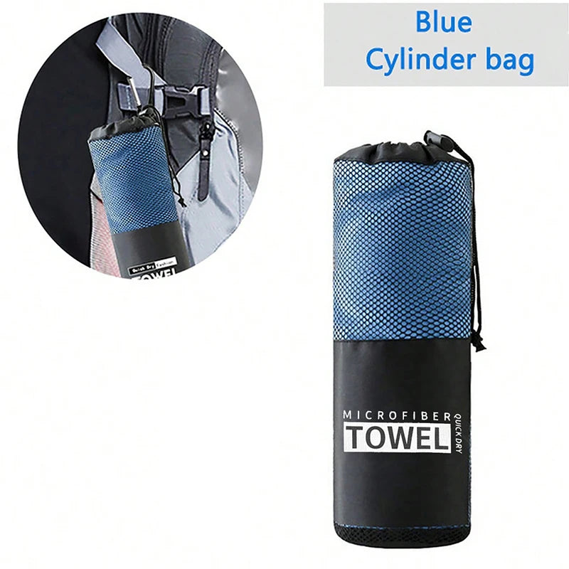 Quick-drying microfiber sports towel for swimming gym camping and running - product image