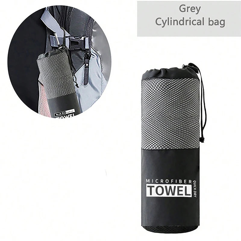 Quick-drying microfiber sports towel for swimming gym camping and running - product image