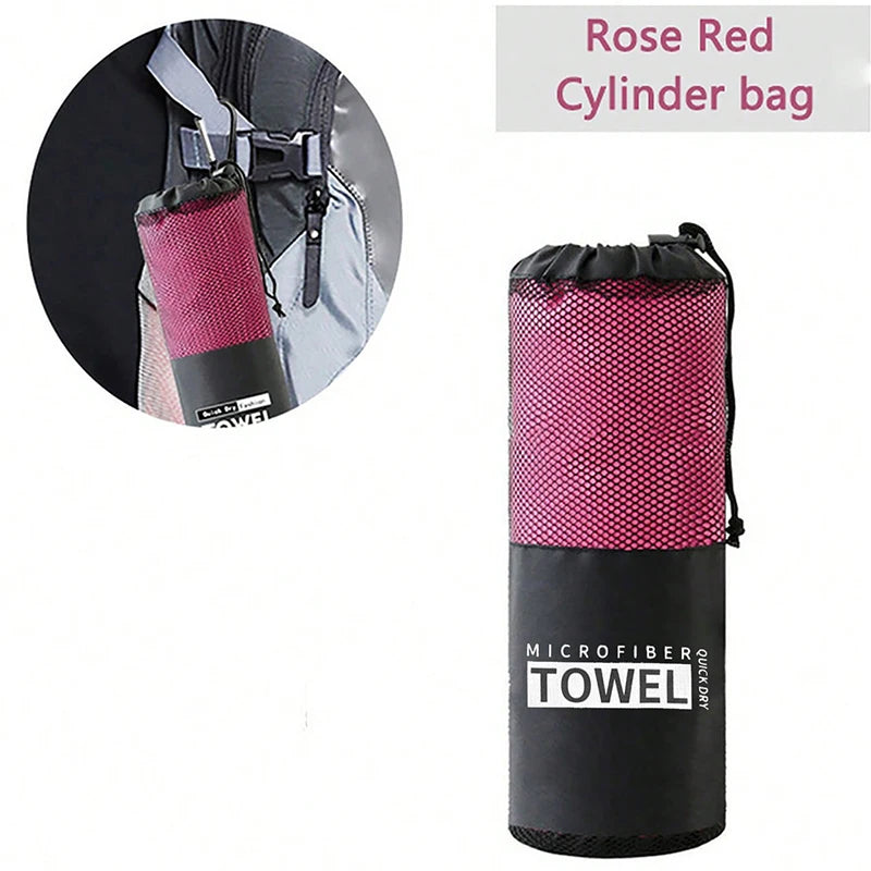 Quick-drying microfiber sports towel for swimming gym camping and running - product image