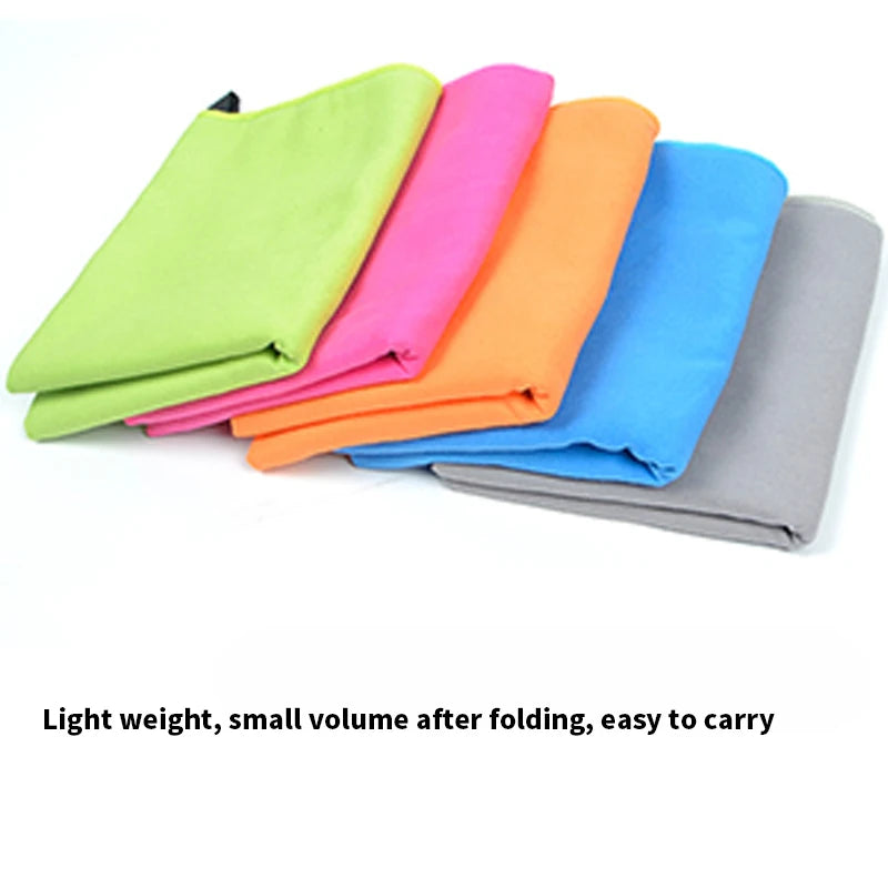 Quick-drying microfiber sports towel for swimming gym camping and running - product image