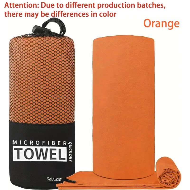 Quick-drying microfiber sports towel with high absorption and lightweight design - product image