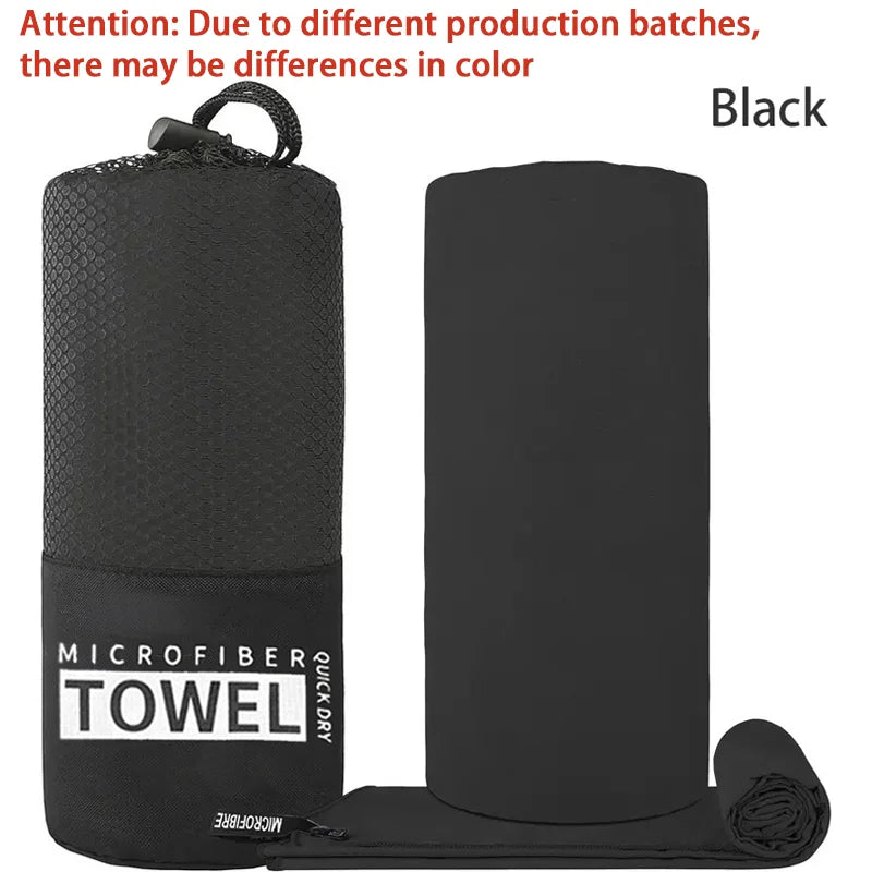 Quick-drying microfiber sports towel with high absorption and lightweight design - product image