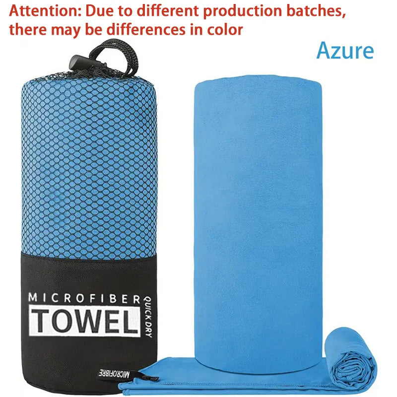 Quick-drying microfiber sports towel with high absorption and lightweight design - product image