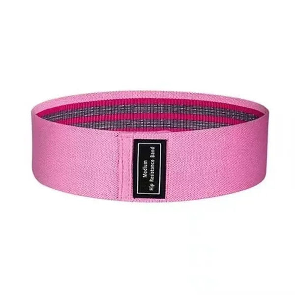 Resistance bands set for butt and leg workout with anti-slip durable fabric - product image