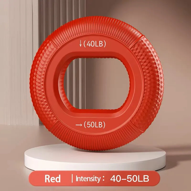 Silicone finger gripper ring with dual resistance for hand and wrist training - product image