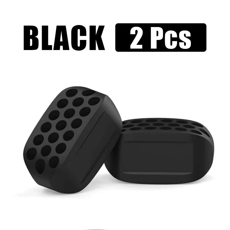Silicone jaw exerciser for facial toning and jawline fitness with safe material - product image