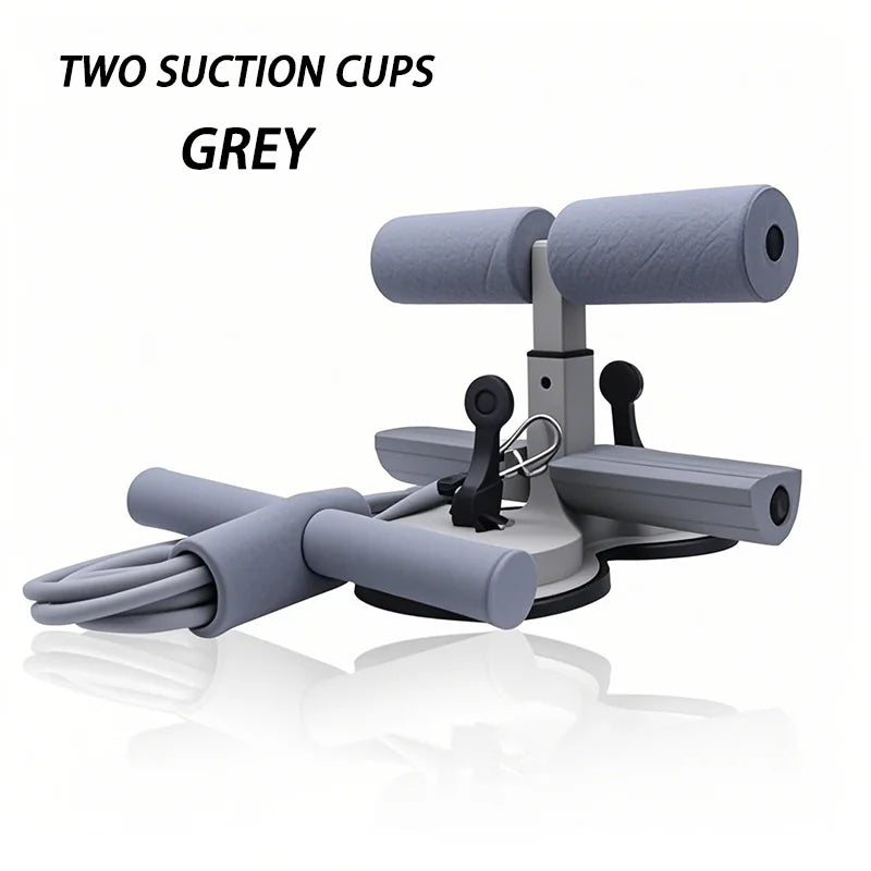 Sit up bar with adjustable height and suction cup base for multi muscle training - product image