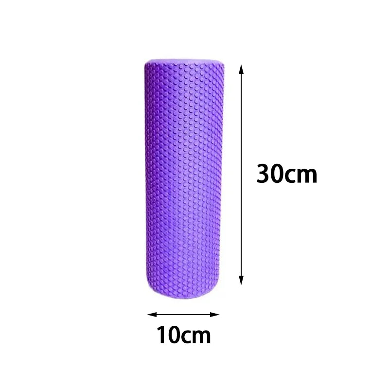 Solid eva foam yoga roller cylinder for pilates and muscle massage - product image
