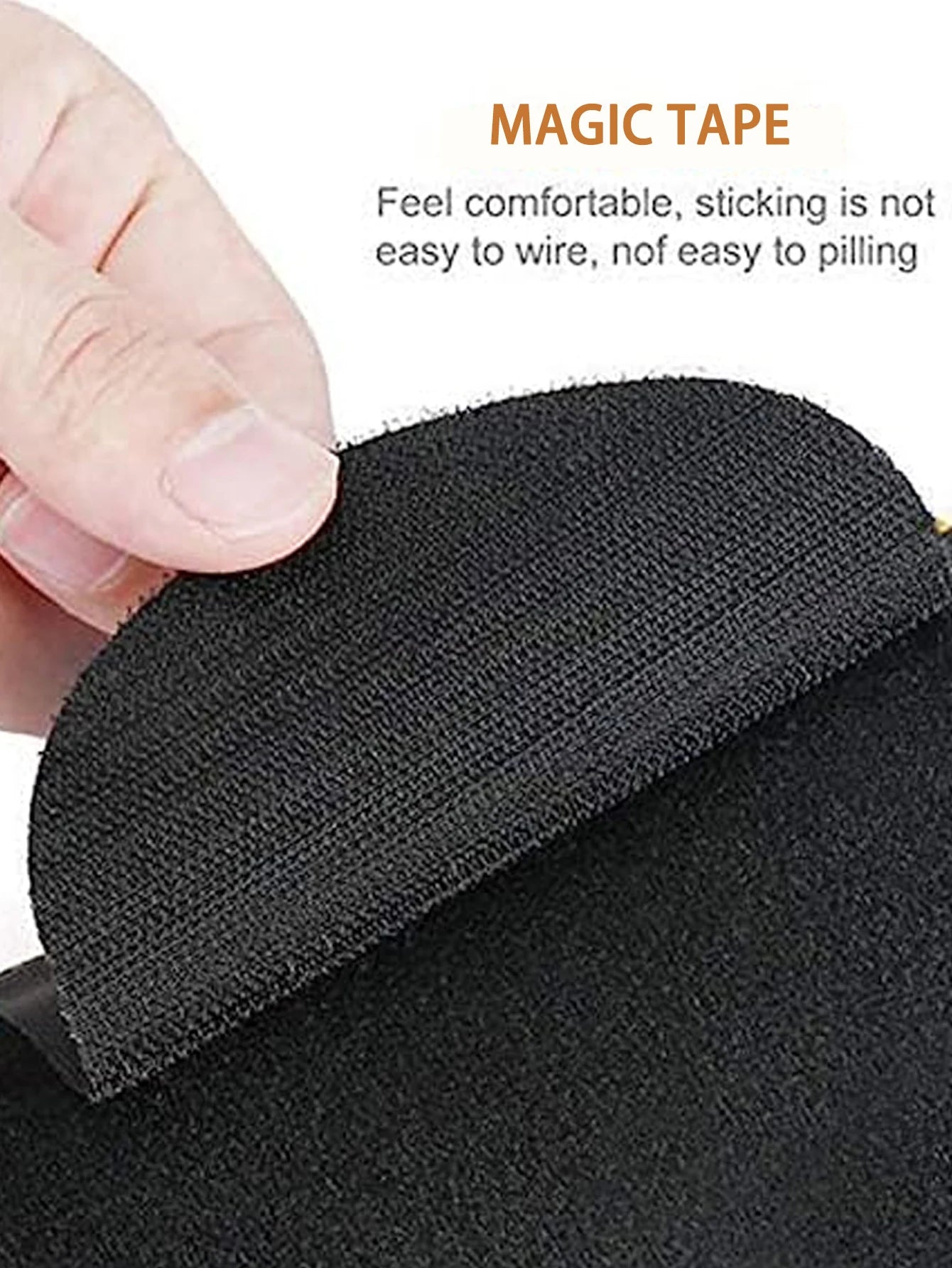 Sweat burst waist support belt with adjustable velcro straps for workout - product image