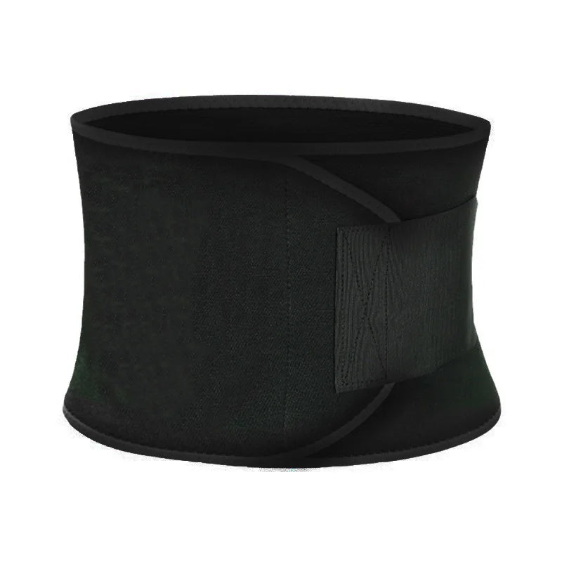 Sweat burst waist support belt with adjustable velcro straps for workout - product image