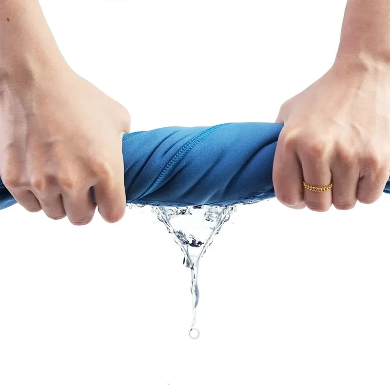 Thickened microfiber quick-drying travel sports towel for gym and swimming - product image