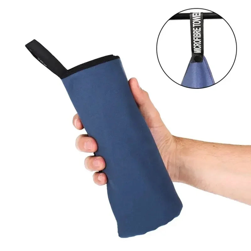 Thickened microfiber quick-drying travel sports towel for gym and swimming - product image