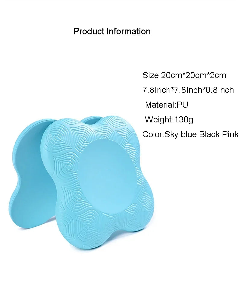 Thickened tpe yoga kneeling mat with anti-slip surface for elbow and knee protection - product image