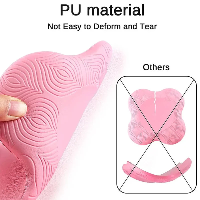 Thickened tpe yoga kneeling mat with anti-slip surface for elbow and knee protection - product image