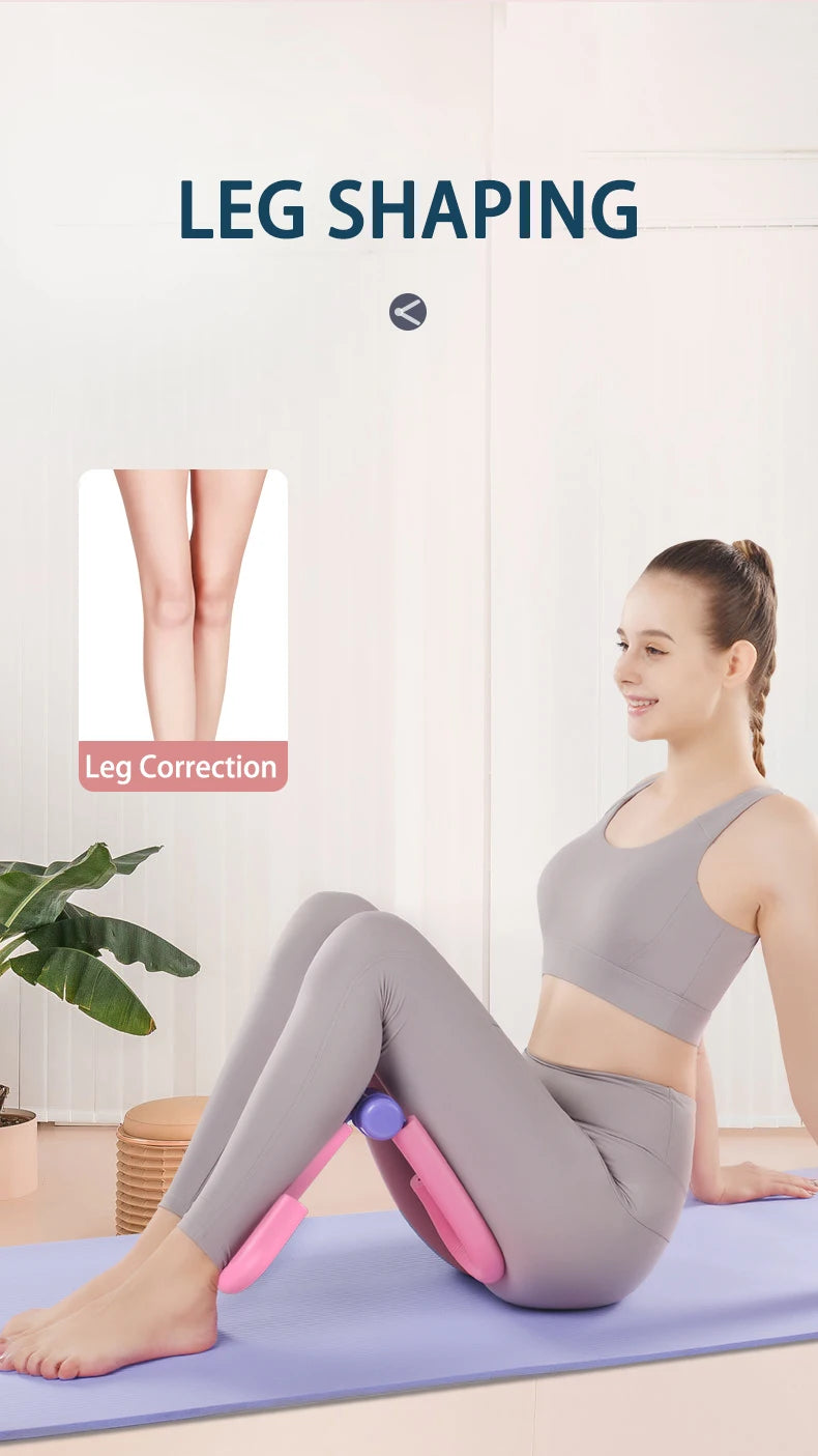 Thigh master toner with sweat-absorbent foam handles for full body workout - product image