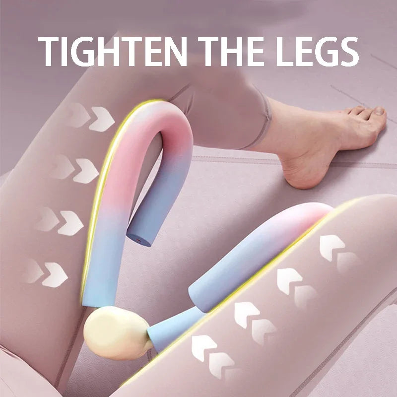 Thigh master toner with sweat-absorbent foam handles for full body workout - product image
