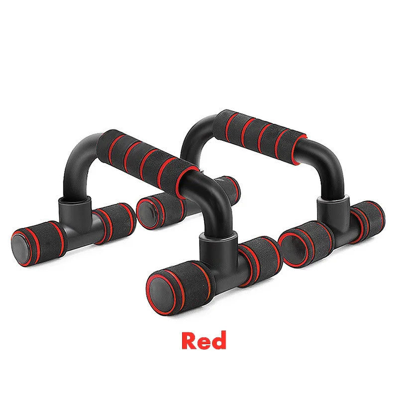 U-shaped push-up bar with foam grip and abs construction for muscle training - product image