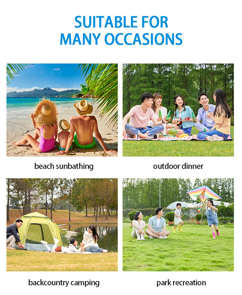 Waterproof foldable xpe camping mat cushion with egg trough design - product image