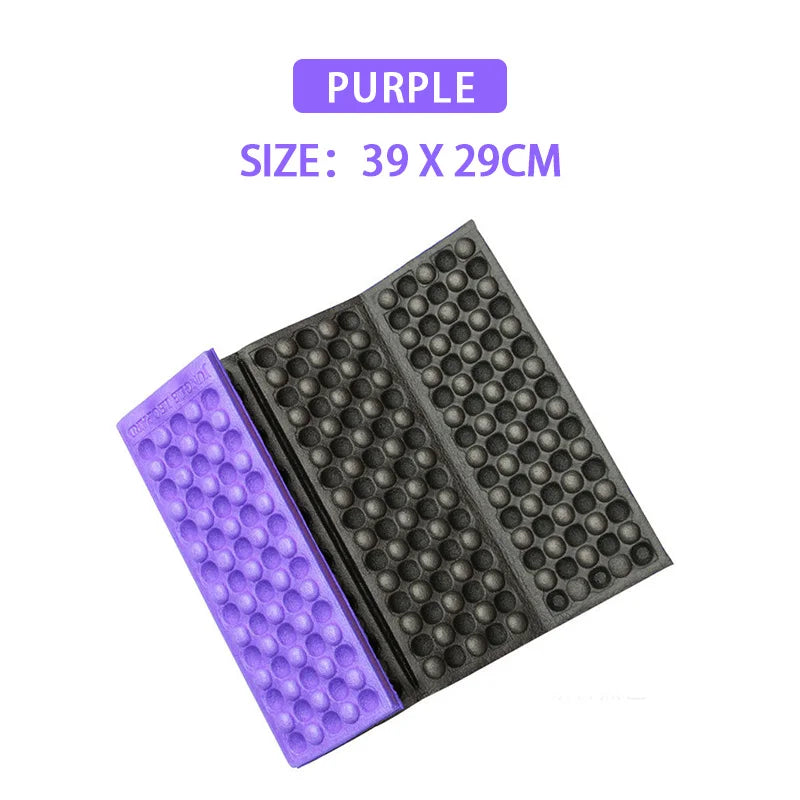 Waterproof foldable xpe camping mat cushion with egg trough design - product image