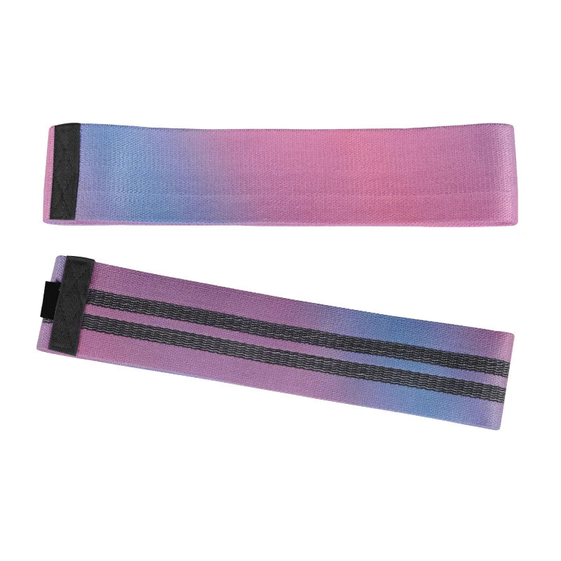 Widened thickened elastic resistance bands set for fitness and hip training - product image