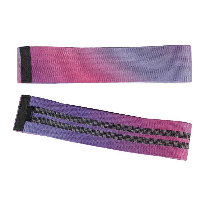 Widened thickened elastic resistance bands set for fitness and hip training - product image