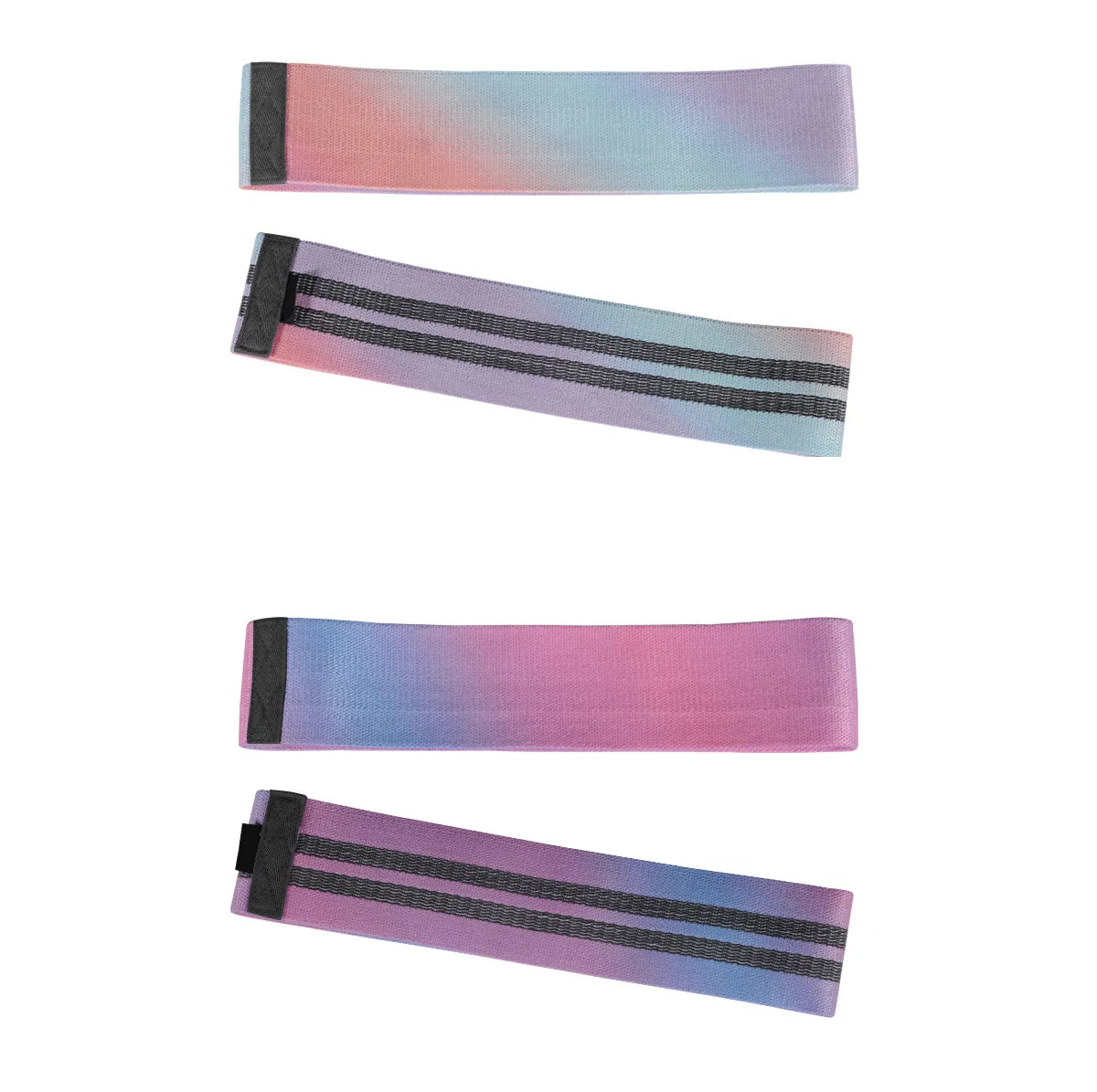 Widened thickened elastic resistance bands set for fitness and hip training - product image