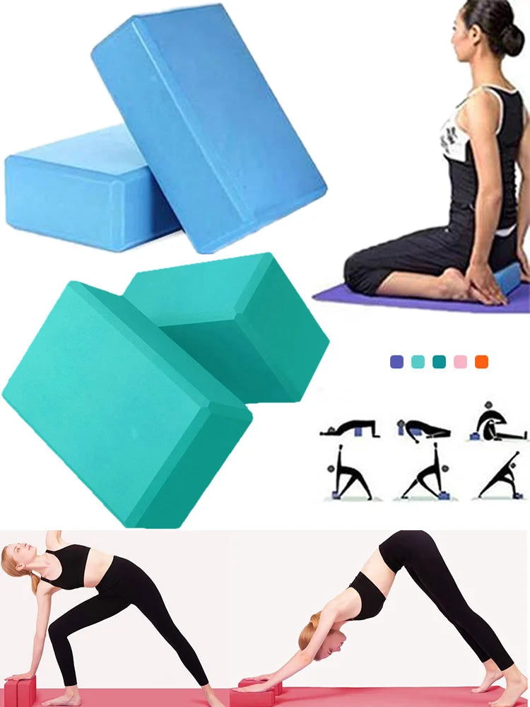 Yoga blocks set eva material for support and stability in exercise - product image