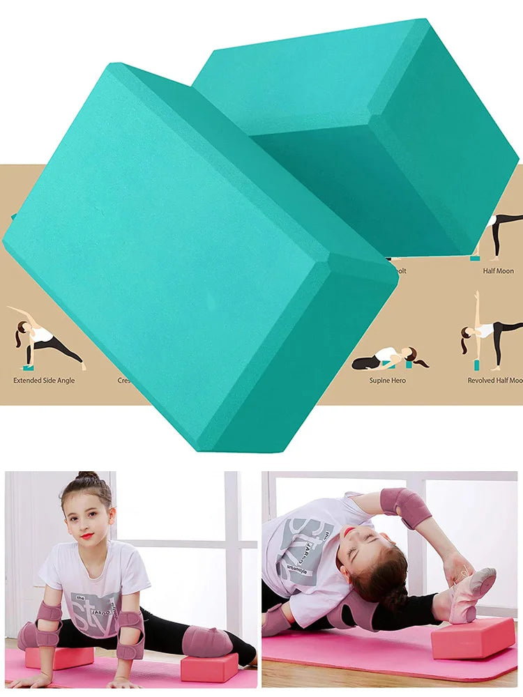 Yoga blocks set eva material for support and stability in exercise - product image