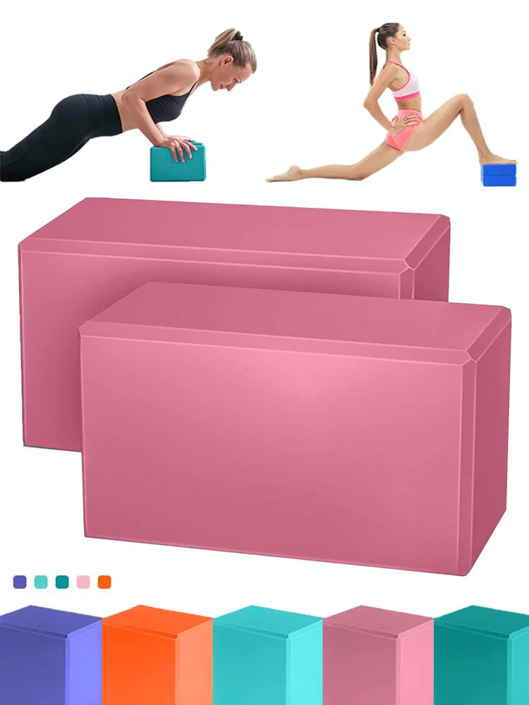 Yoga blocks set eva material for support and stability in exercise - product image