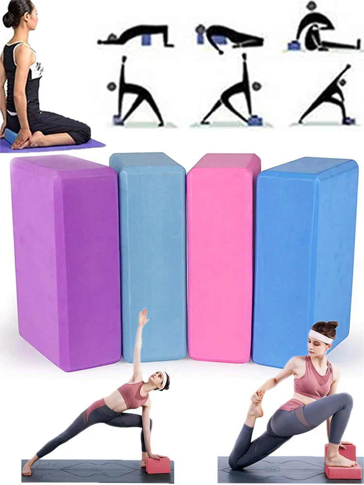 Yoga blocks set eva material for support and stability in exercise - product image