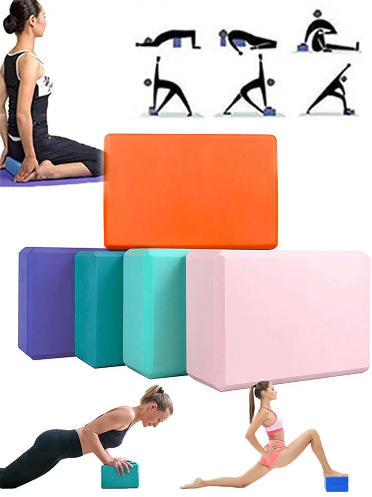 Yoga blocks set eva material for support and stability in exercise - product image