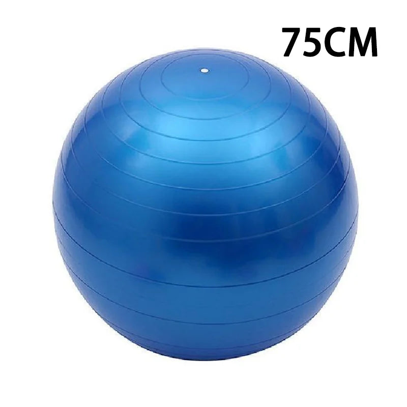 Yoga exercise stability ball with anti-burst coating and non-slip surface - product image