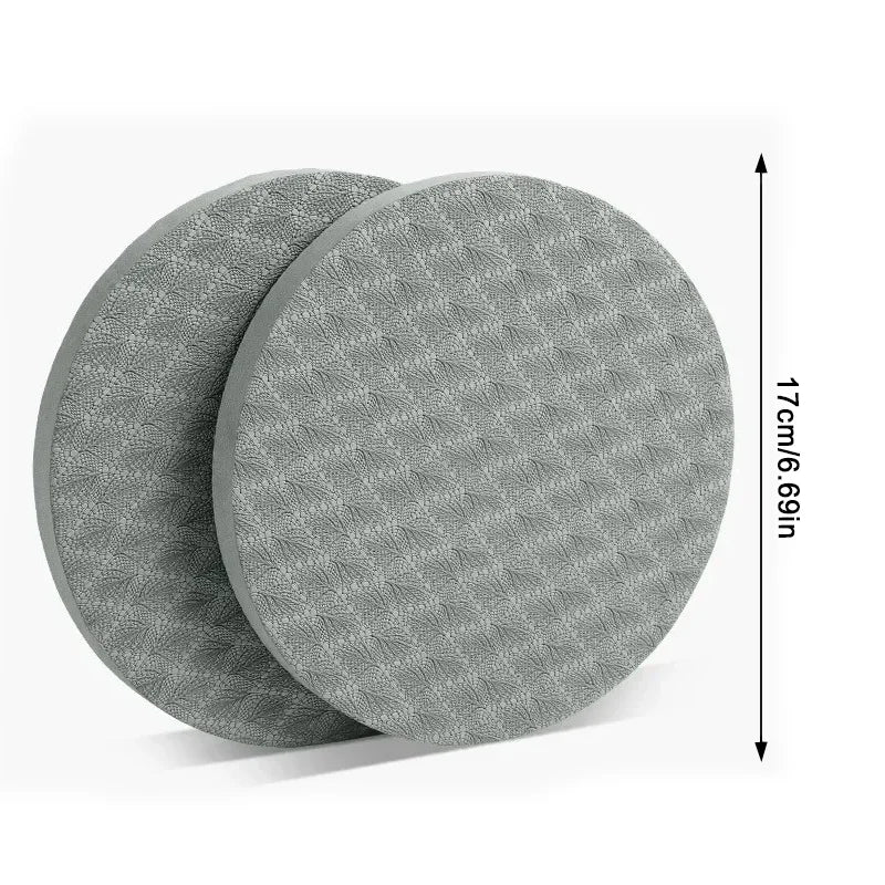 Yoga knee pads 2-pack with thick foam cushion for joint pressure relief - product image