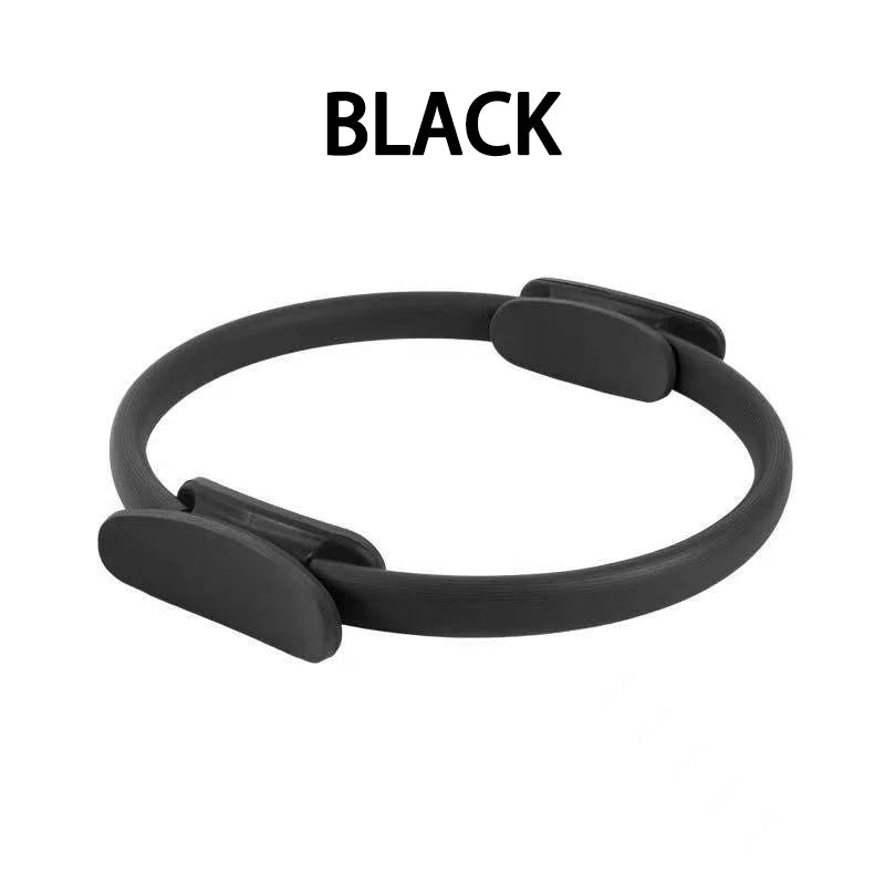 Yoga pilates ring with padded non-slip fiberglass frame for muscle training - product image