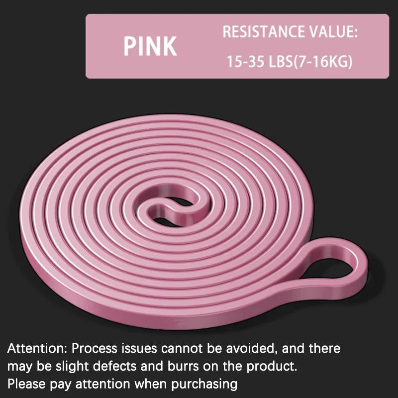 Yoga resistance band with multiple tension levels for strength training - product image