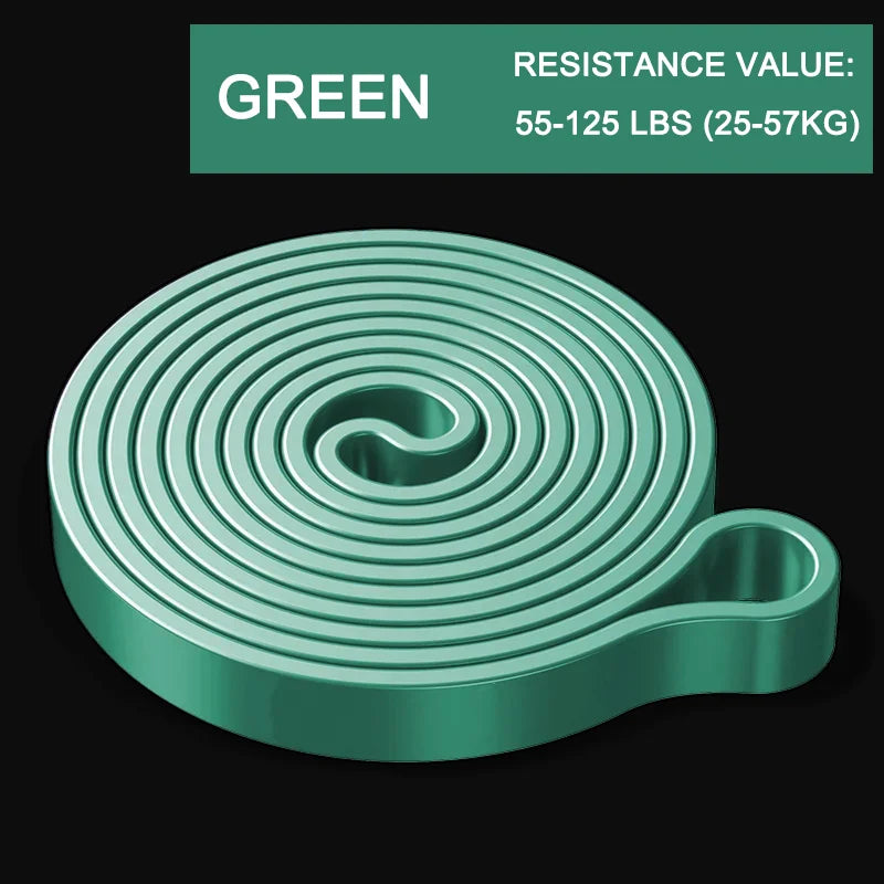 Yoga resistance band with multiple tension levels for strength training - product image