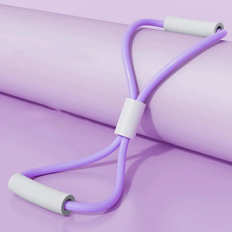 Yoga resistance bands 8-shaped chest expander for bodybuilding - product image