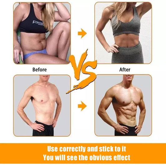 Abs ems muscle stimulator for abdominal and body training with rechargeable battery - product image