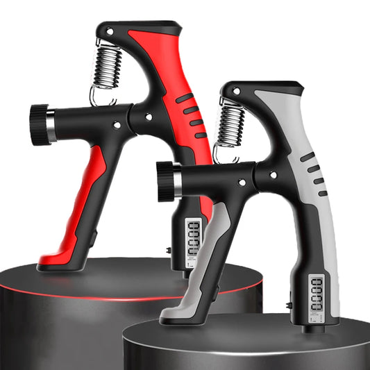 Adjustable electronic hand grip with counting and strength training - product image