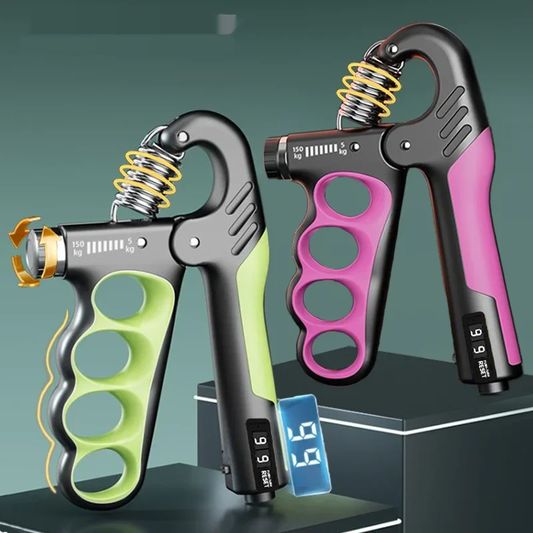 Adjustable grip strength device with mechanical counter for hand and wrist training - product image