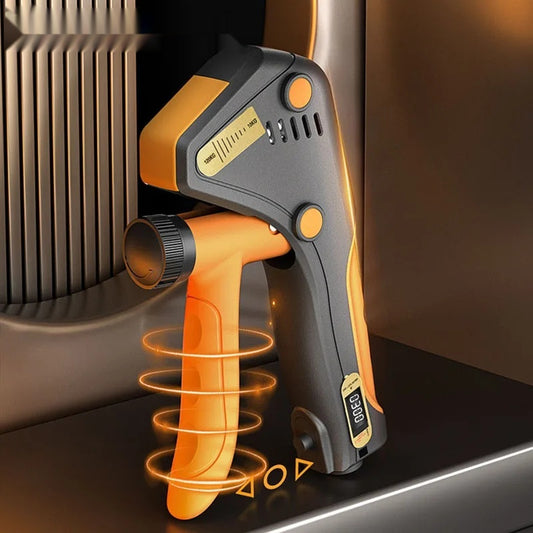 Adjustable grip strengthener with electronic counter and wear-resistant handle - product image