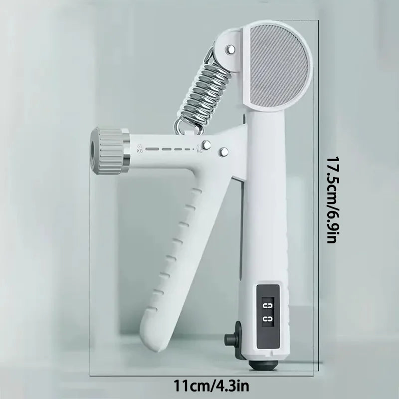 Adjustable hand grip strengthener with ergonomic anti-slip handles 5-60kg resistance - product image