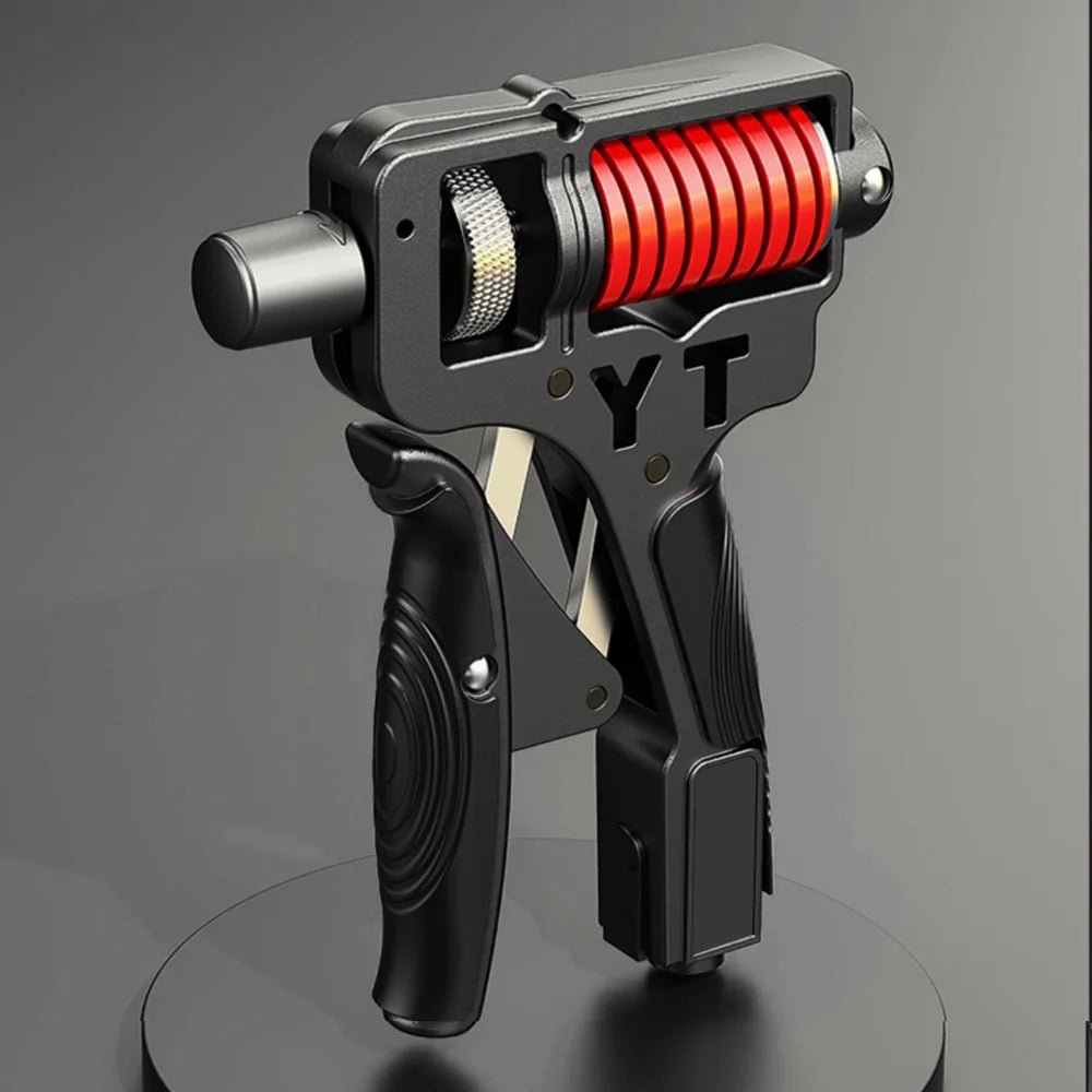 Adjustable heavy duty hand exerciser with non-slip grip for strength training - product image