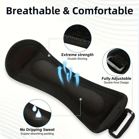 Adjustable knee pad patella stabilizer brace support for sport activities - product image
